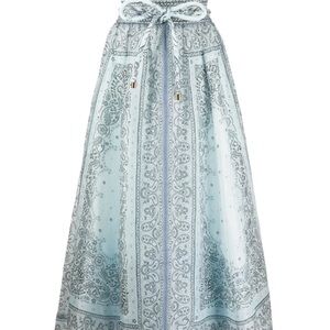 Zimmermann Paisley Matchmaker Skirt NEW WITH TAGS